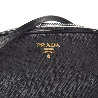 Prada Saffiano Mini Camera Crossbody Bag Black 8 of 11