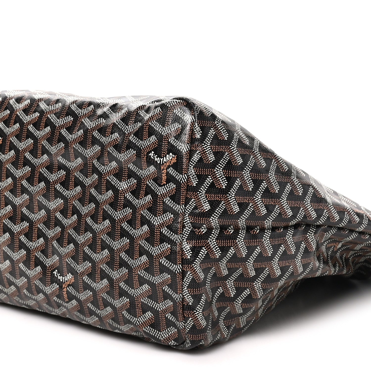 Goyard Goyardine Saint Louis GM Black Gold 9 of 9