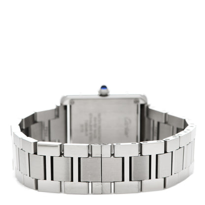 Cartier Stainless Steel 24mm Tank Solo Quartz Watch 3 of 7