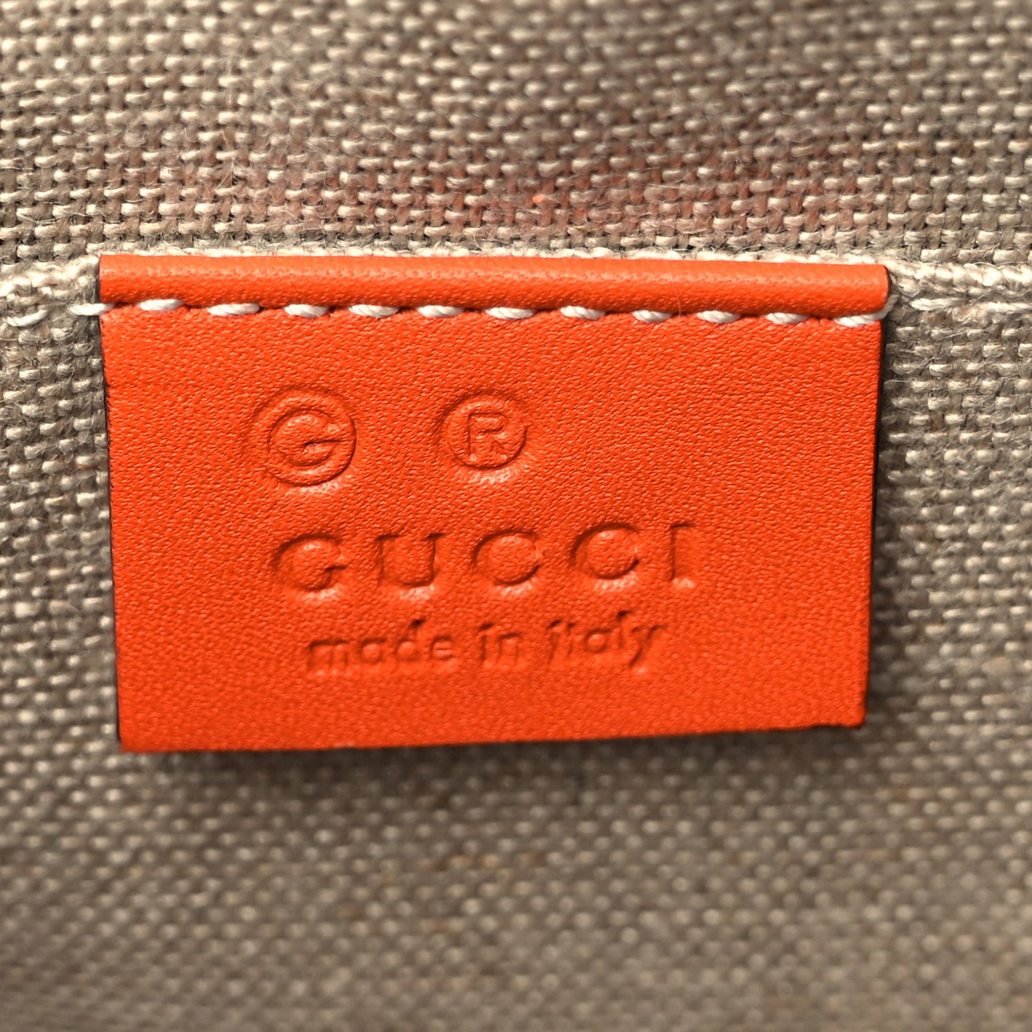 Microguccissima Mini Dome Bag Sun Orange