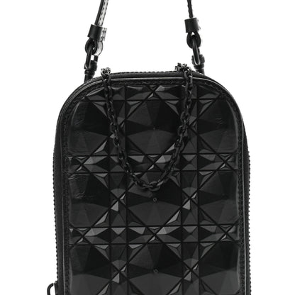 Christian Dior Calfskin Cannage Diamond Cannage Phone Holder Black 8 of 10