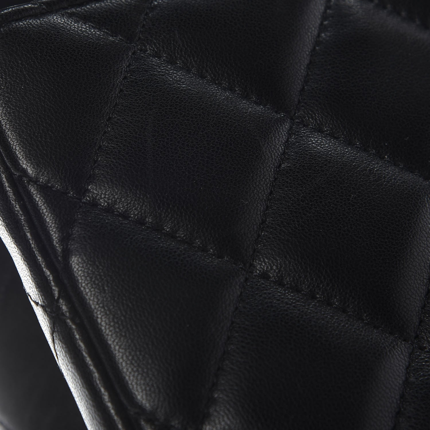 Chanel Lambskin Quilted Jumbo Single Flap Black 10 of 10
