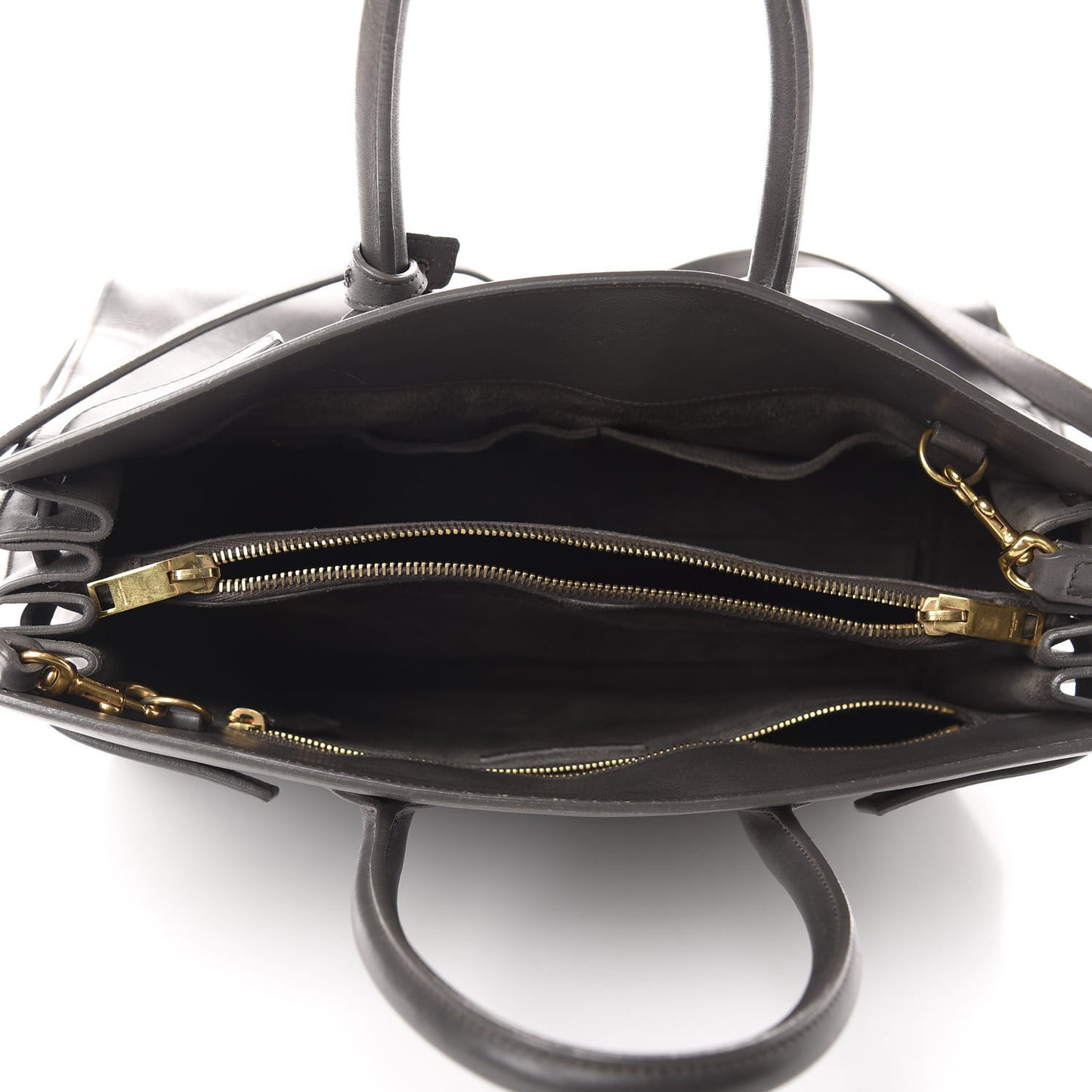 Calfskin Small Sac De Jour Fog