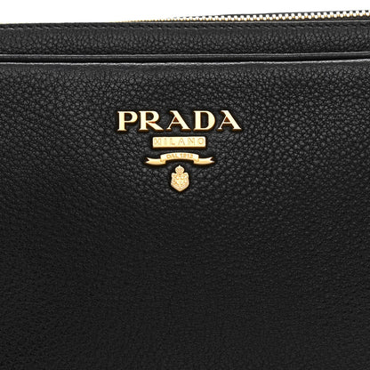 Prada Vitello Phenix Camera Bag Black 8 of 11