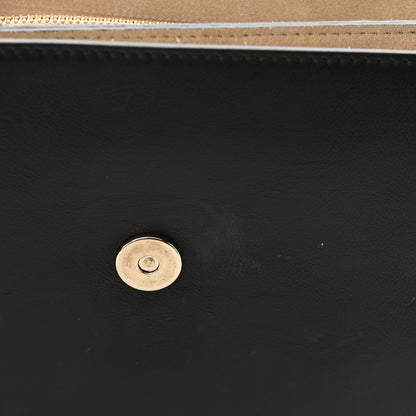 Chloe Suede Calfskin Medium Faye Shoulder Bag Black 9 of 10