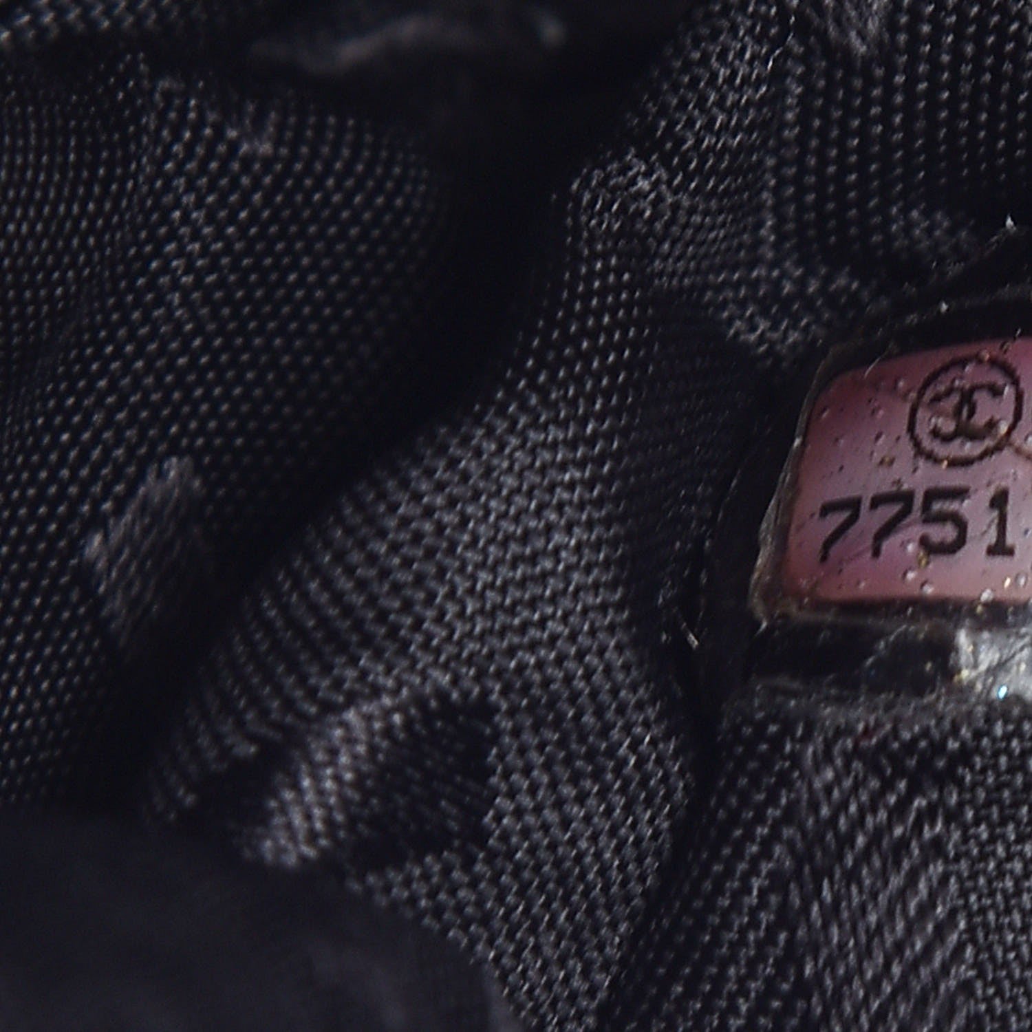Chanel Nylon Square Quilted Flap Black 7 of 7