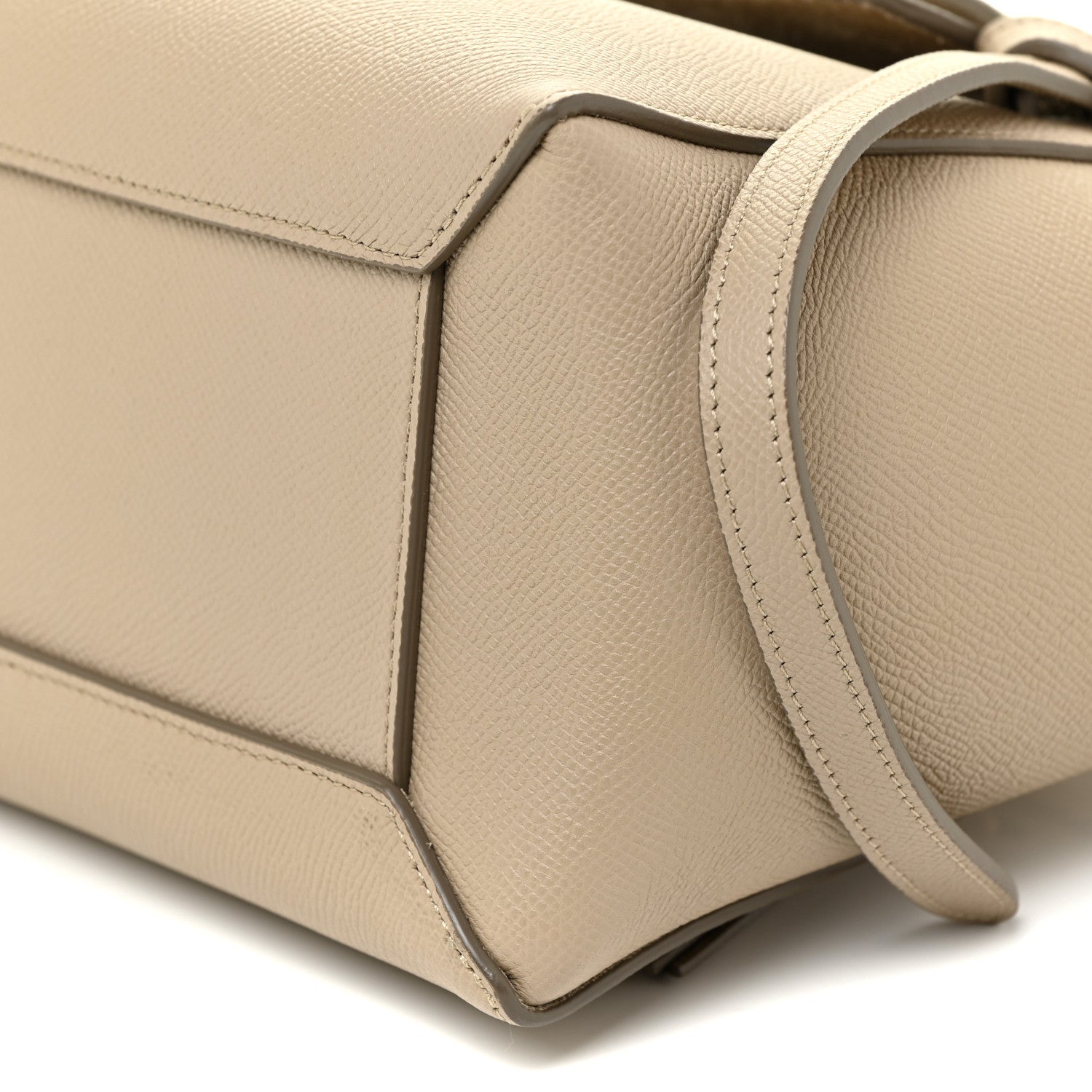 Celine Grained Calfskin Micro Belt Bag Light Taupe 9 of 13