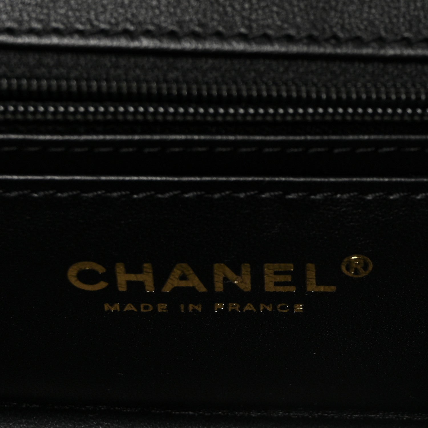Chanel Shiny Calfskin Quilted Top Handle Box Bag Black 6 of 10