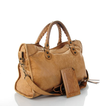 Balenciaga Chevre Classic Hardware City Caramel 3 of 9