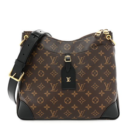 Louis Vuitton Monogram Odeon MM Black 1 of 10