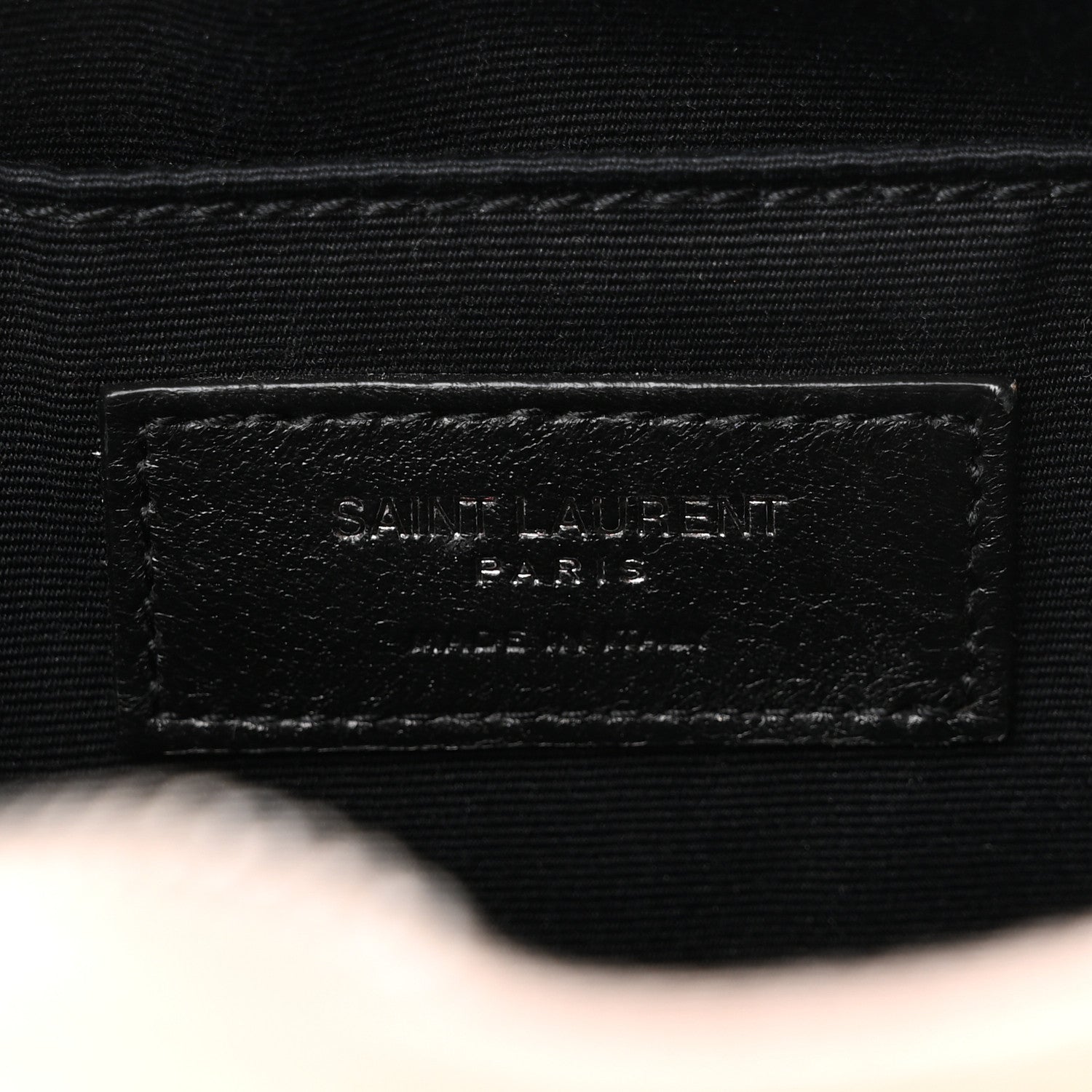 Saint Laurent Calfskin Matelasse Monogram Lou Camera Bag Marble Pink 6 of 10