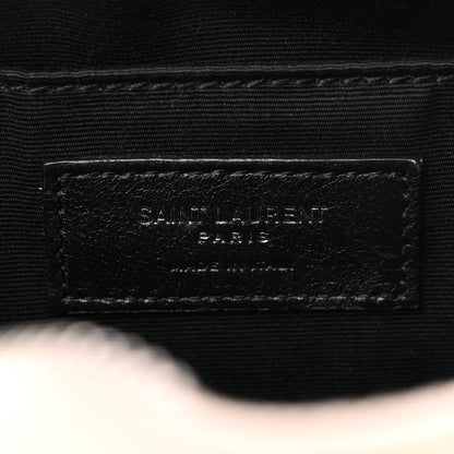 Saint Laurent Calfskin Matelasse Monogram Lou Camera Bag Marble Pink 6 of 10