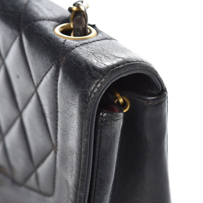 Chanel Lambskin Quilted Small Single Flap Black 13 of 21