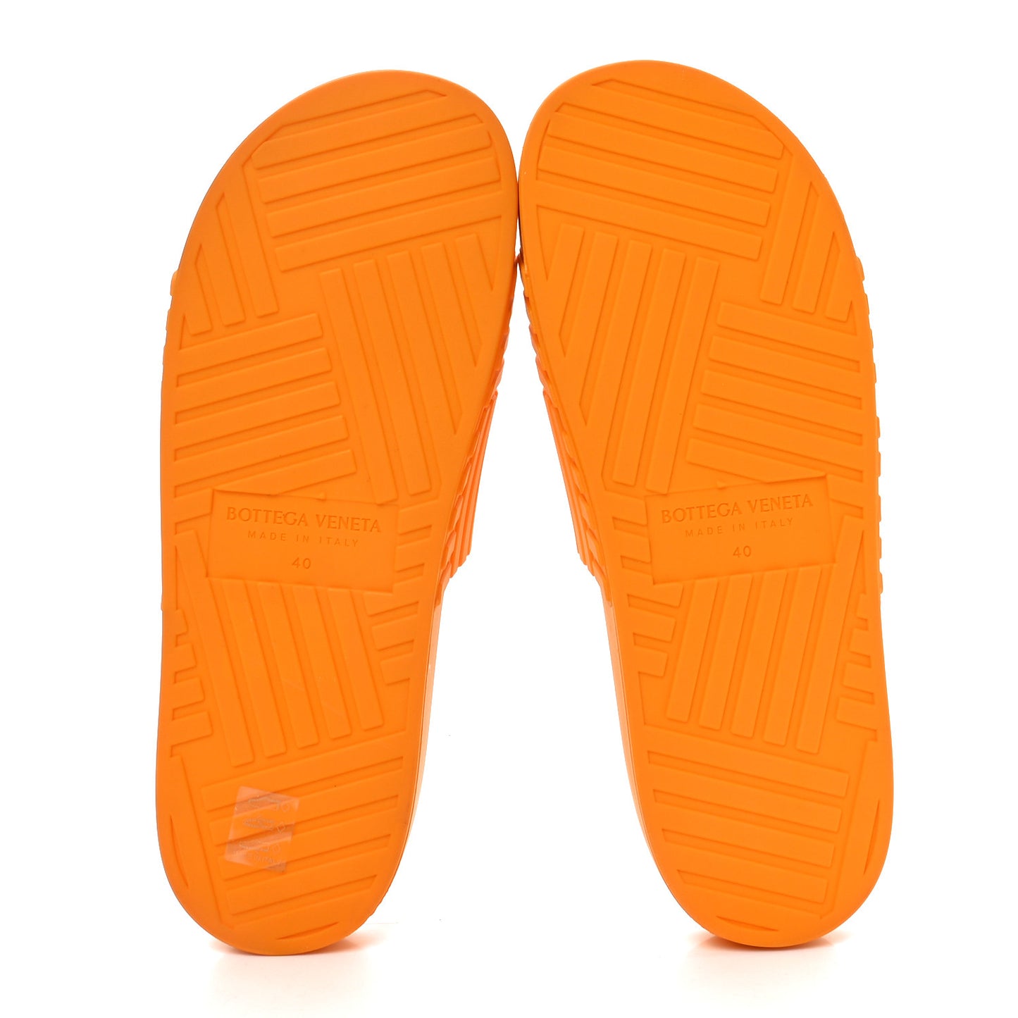 Rubber The Slider Sandals 40 Tangerine