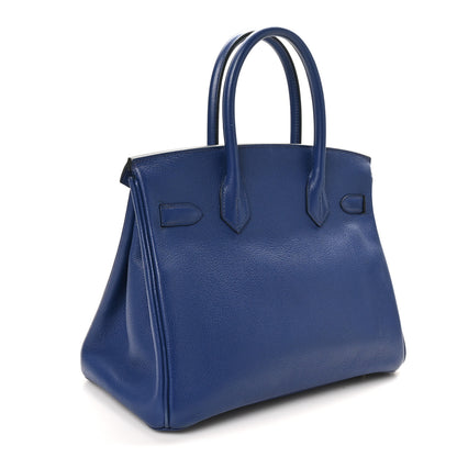 Hermes Taurillon Novillo Birkin 30 Bleu Saphir 2 of 12