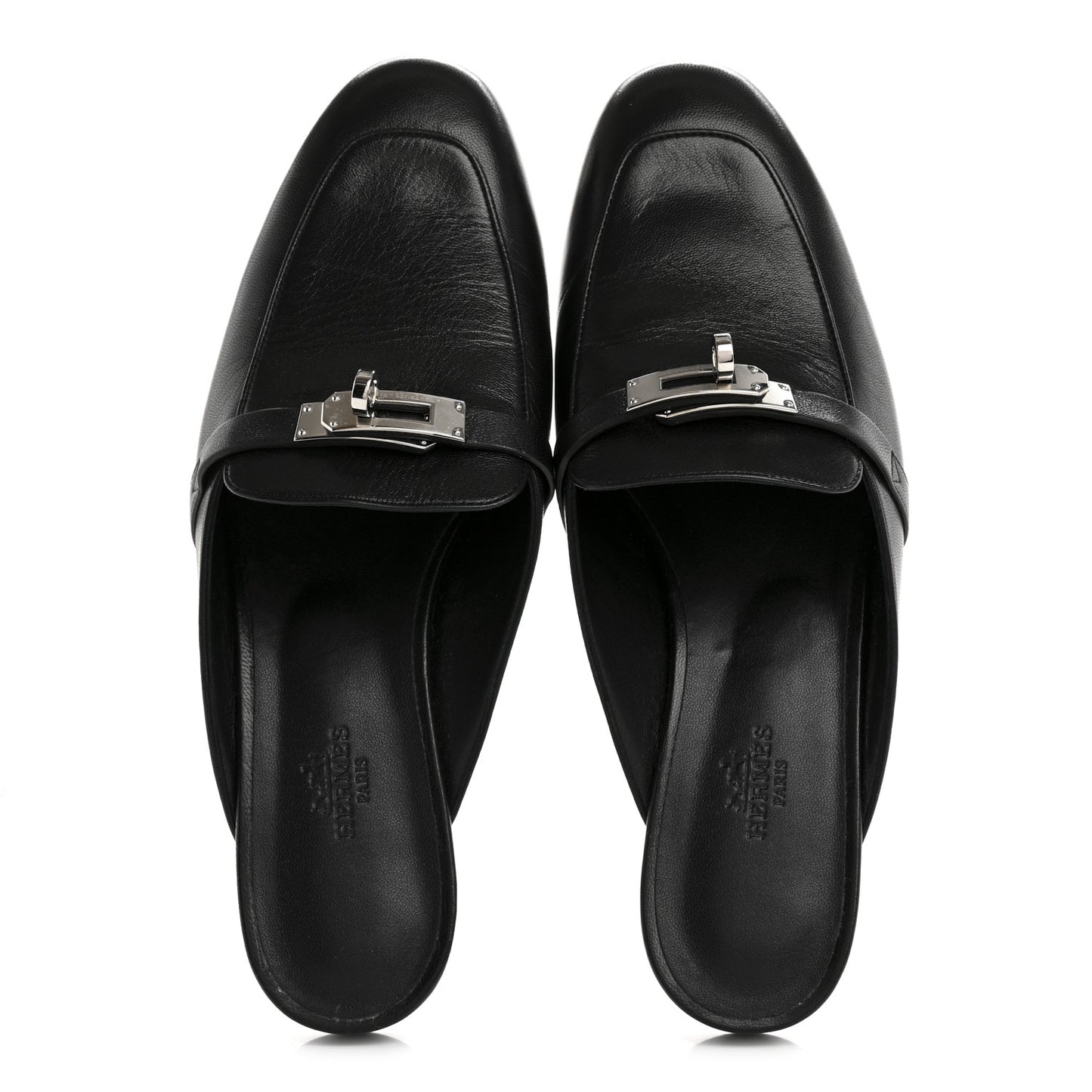 Goatskin Oz Mules 39 Black