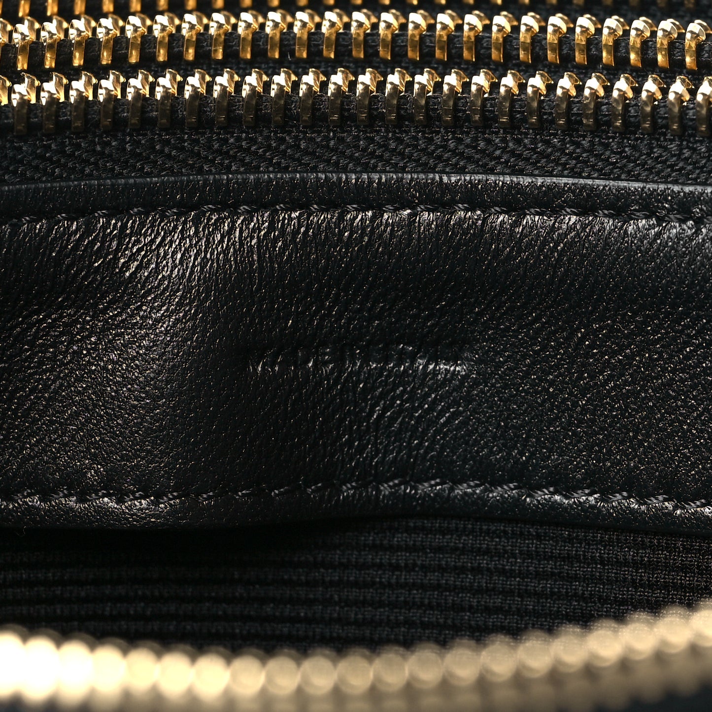 Lambskin Small Trio Crossbody Bag Black