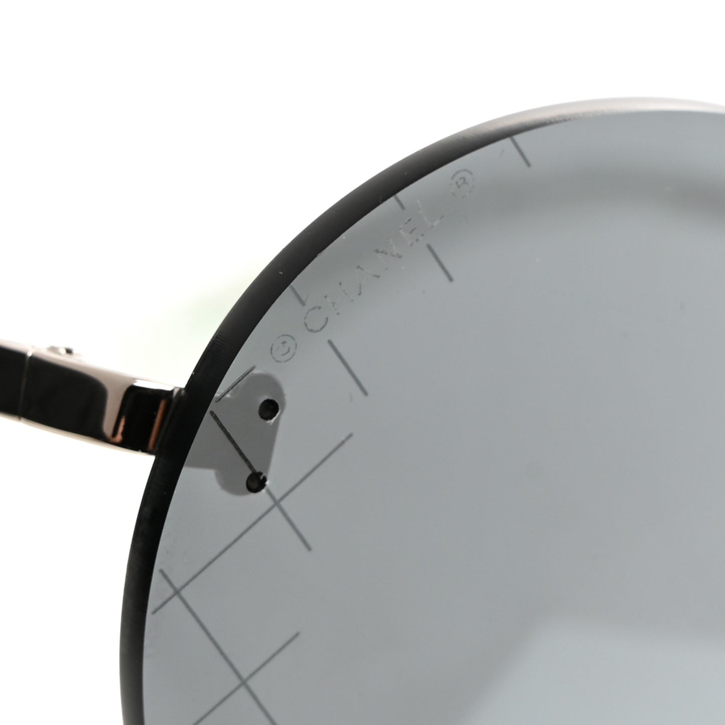 Mirrored Round Sunglasses 4216 Purple