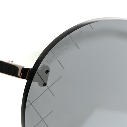 Chanel Mirrored Round Sunglasses 4216 Purple 7 of 7