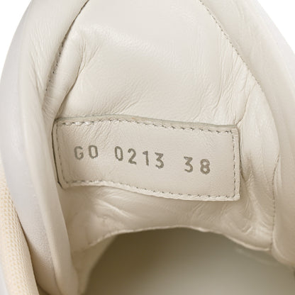 Louis Vuitton Calfskin Technical Nylon LV Archlight Sneakers 38 White Blue Gris 9 of 9