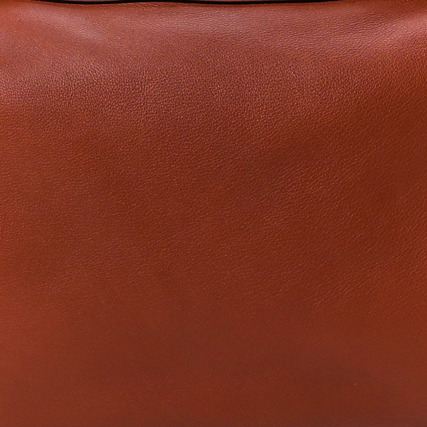 Supple Calfskin Large Romy Shoulder Bag Tan