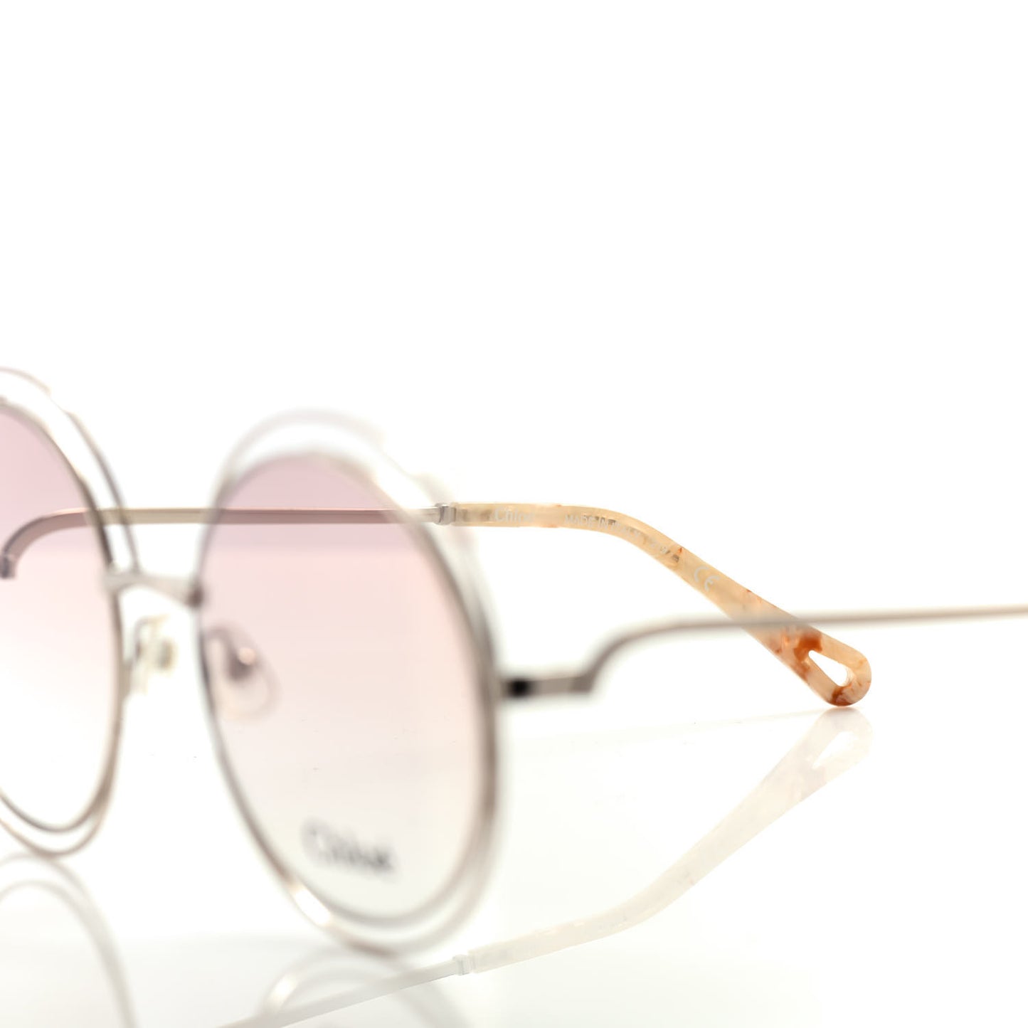 Oversized Round Carlina Oversized Round Sunglasses CE114ST Gold