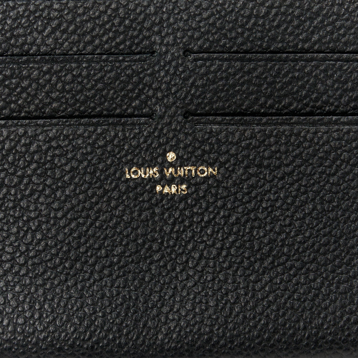 Louis Vuitton Empreinte Pochette Felicie Chain Wallet Black 10 of 14