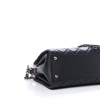 Chanel Caviar Quilted Small CC Bucket Bag Black 6 of 10