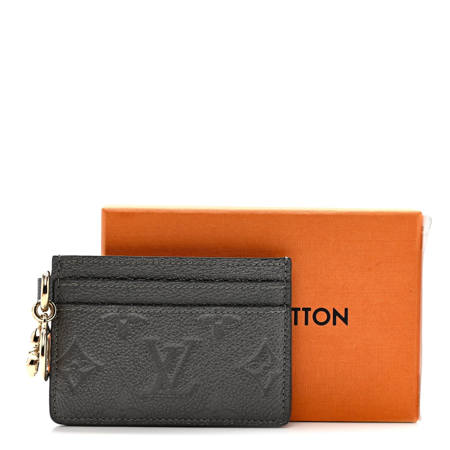 Empreinte Monogram LV Charms Card Holder Gunmetal