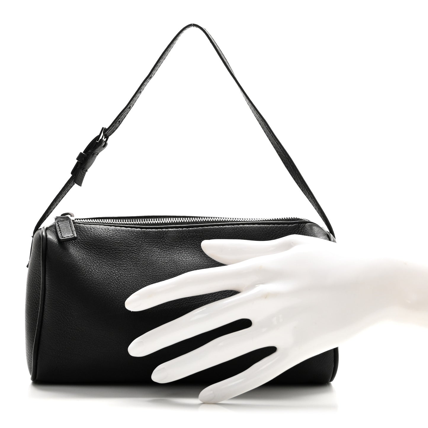 Grained Calfskin 90's Bag Black