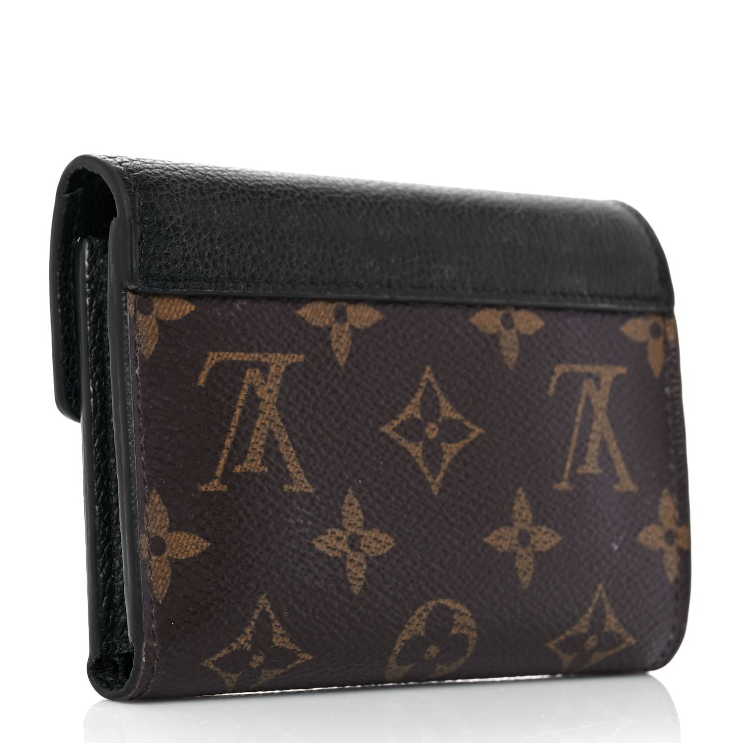 Louis Vuitton Monogram Pallas Compact Wallet NM Black 3 of 10