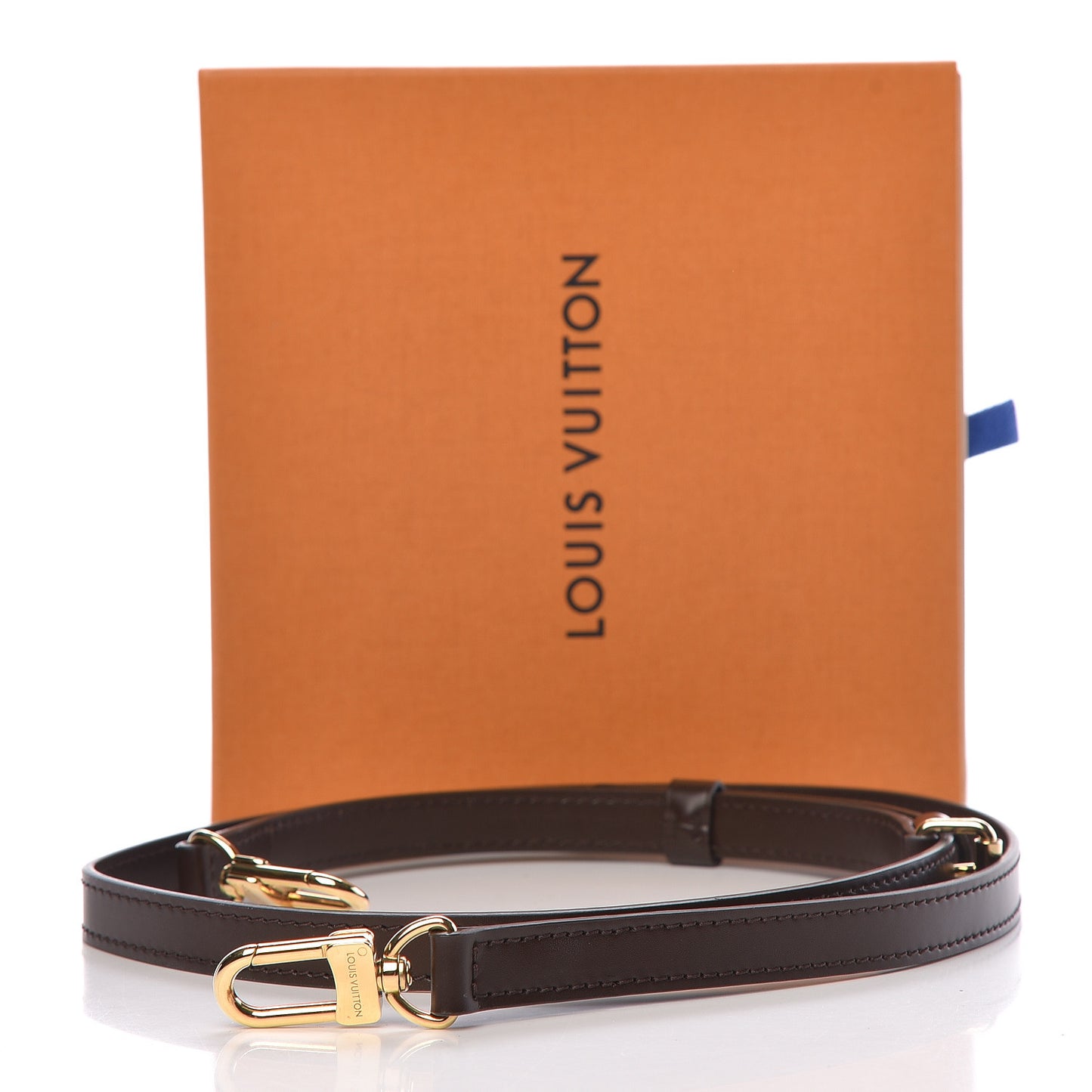 Calfskin 16mm Adjustable Shoulder Strap Brown