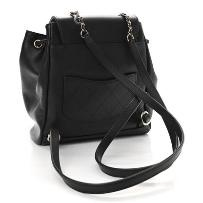 Chanel Caviar Quilted Business Affinity Backpack Black 3 of 9