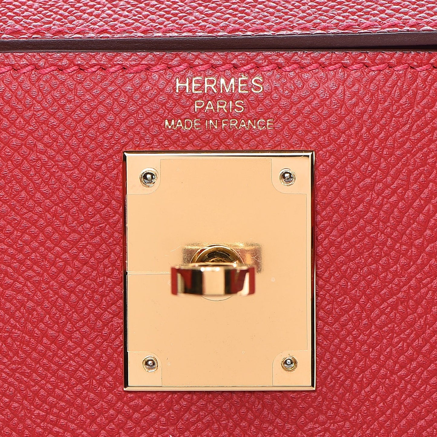 Epsom Kelly Sellier 28 Rouge Casaque