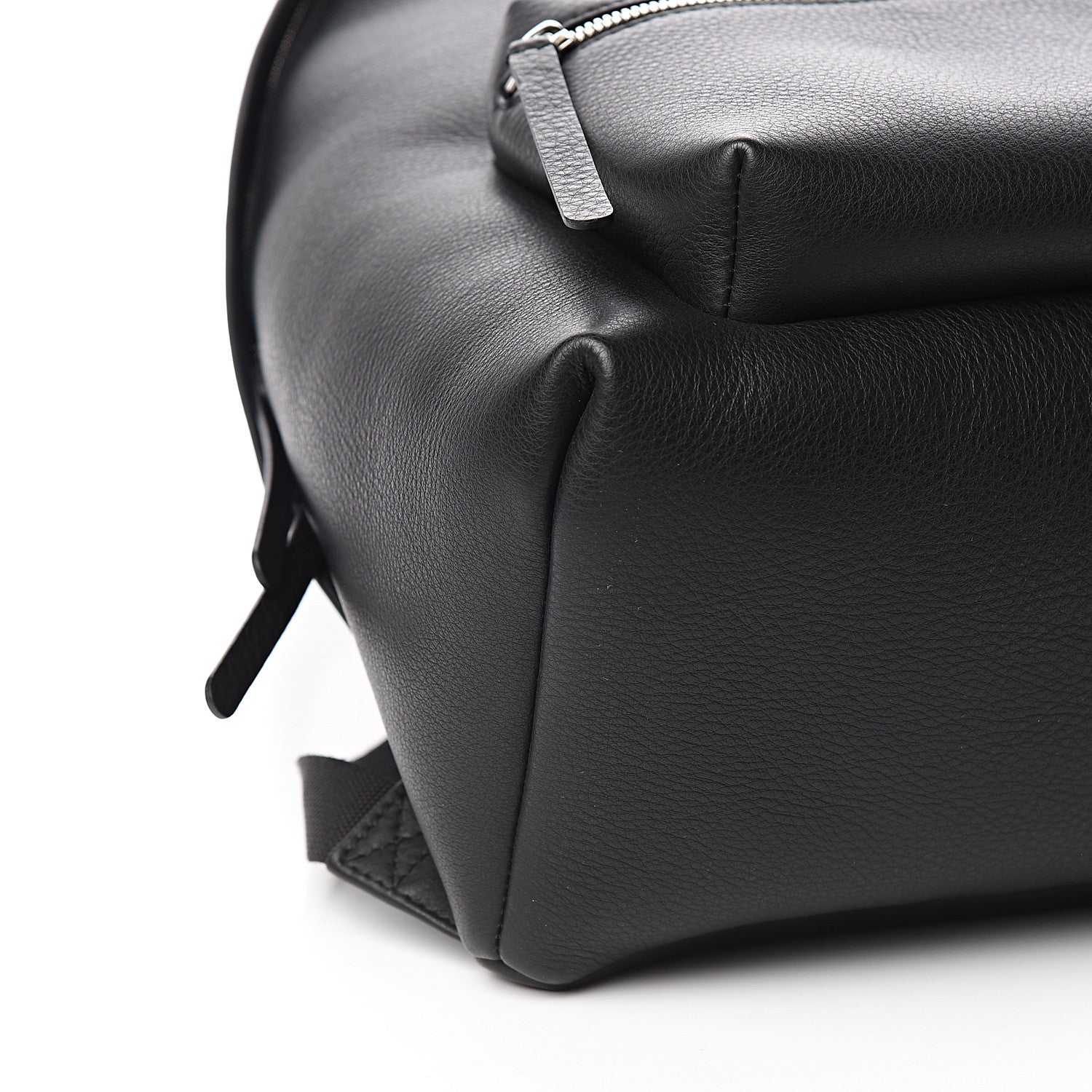 Balenciaga Smooth Calfskin Logo Large Everyday Backpack Black 7 of 9