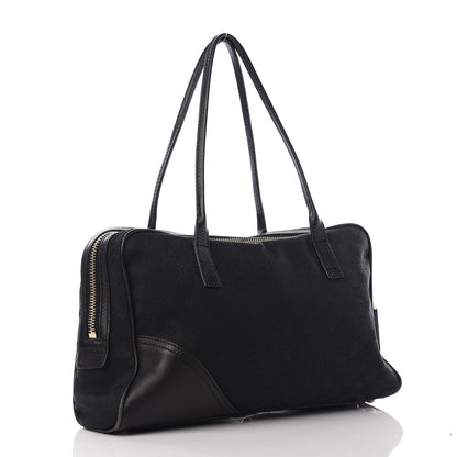 Gucci Monogram Medium New Britt Boston Black 2 of 10
