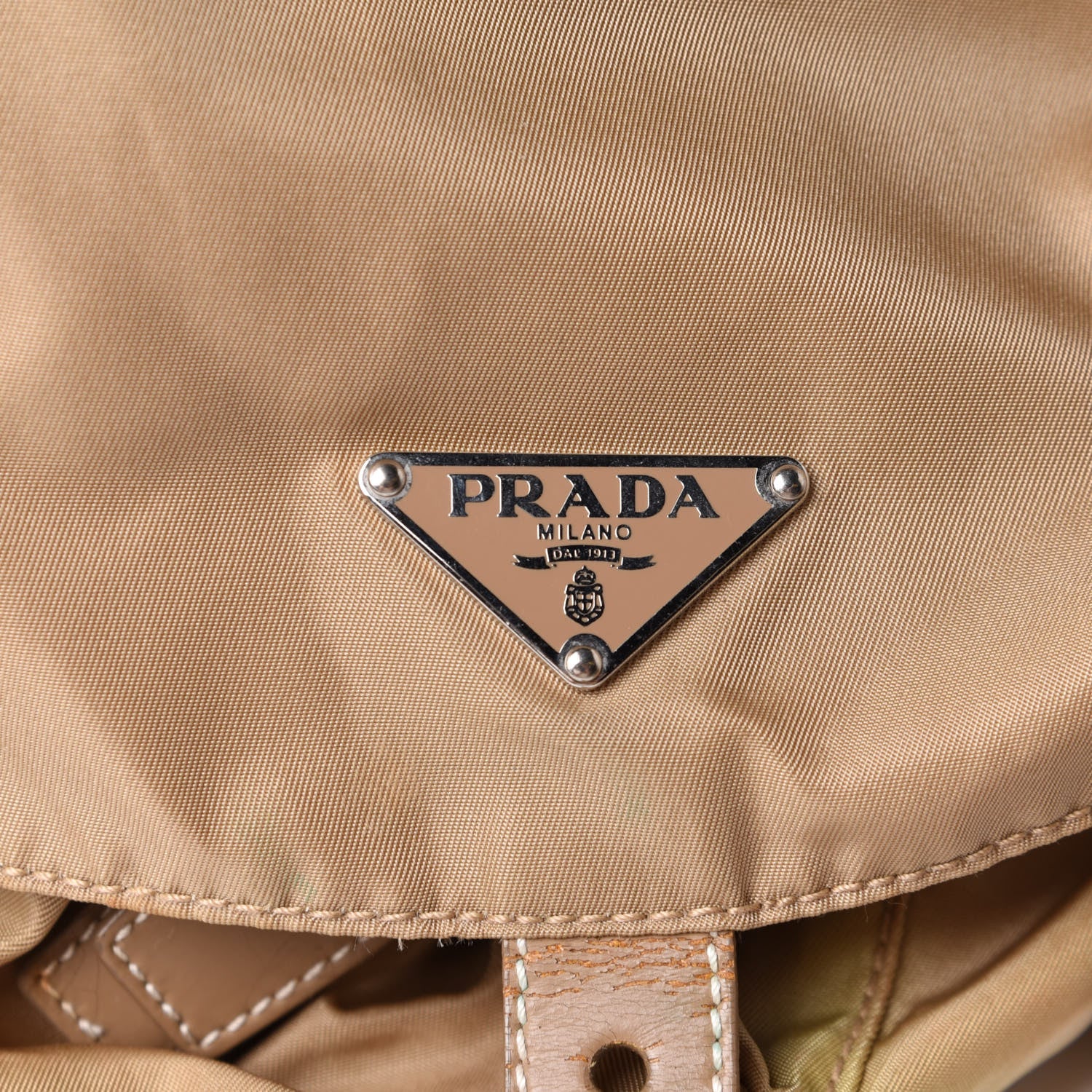 Prada Tessuto Nylon Vela Backpack Cammello 7 of 9