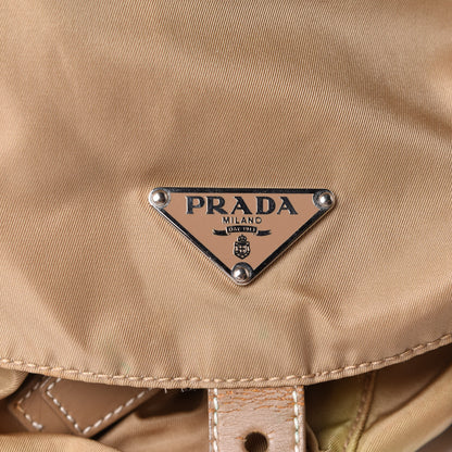 Prada Tessuto Nylon Vela Backpack Cammello 7 of 9
