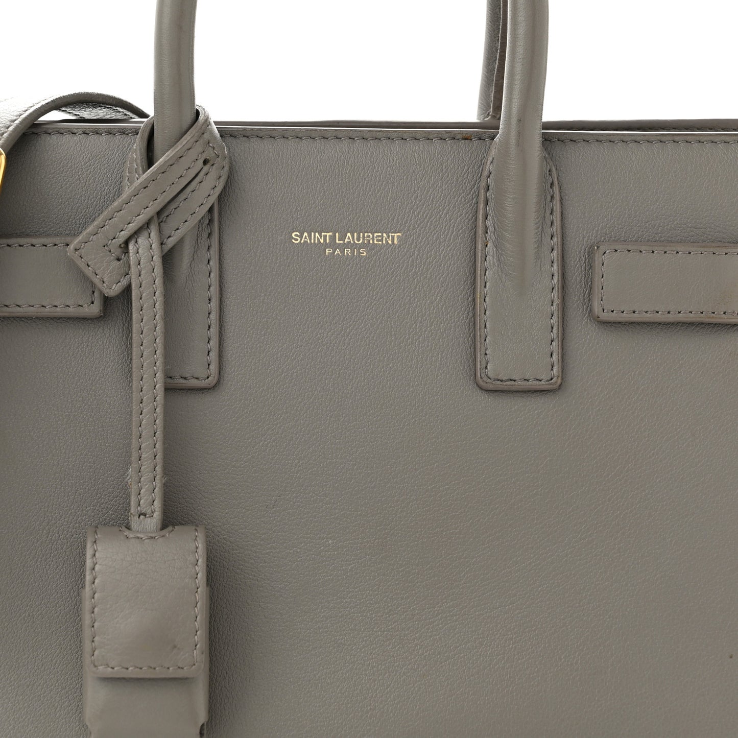 Calfskin Nano Sac De Jour Fog