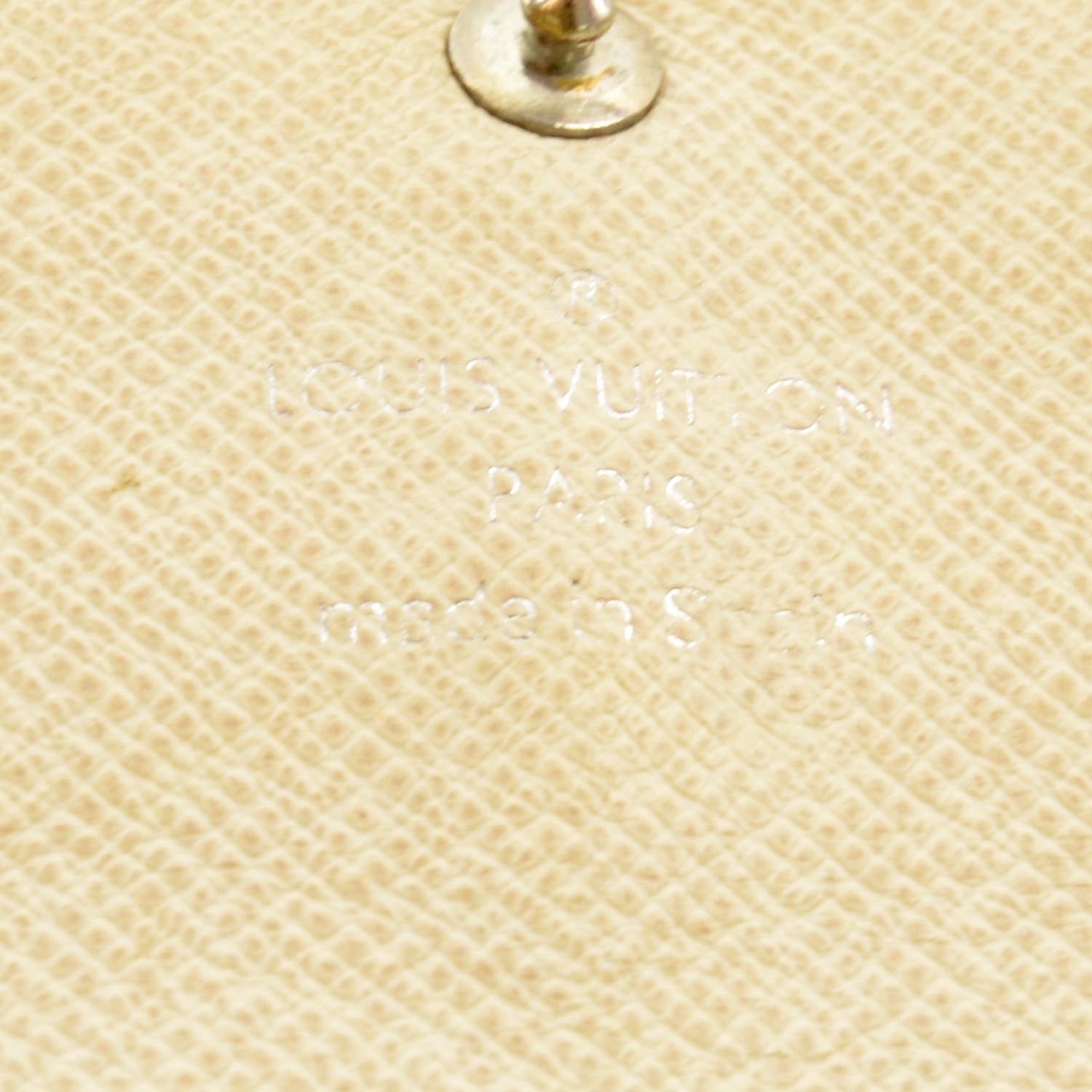 Louis Vuitton Epi Sarah Wallet Ivory 6 of 7