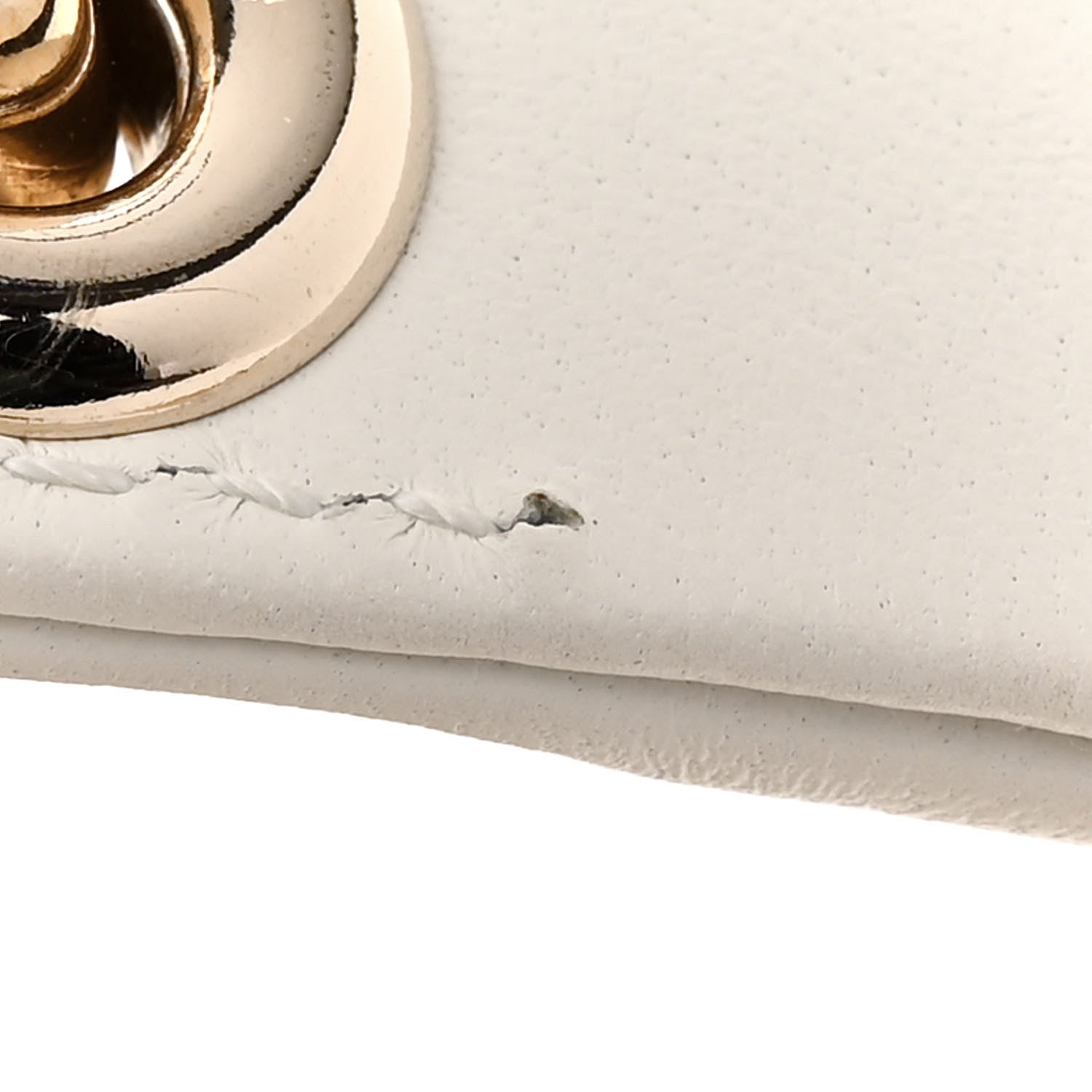 Christian Dior Lambskin Cannage Mini Lady Dior White 13 of 13