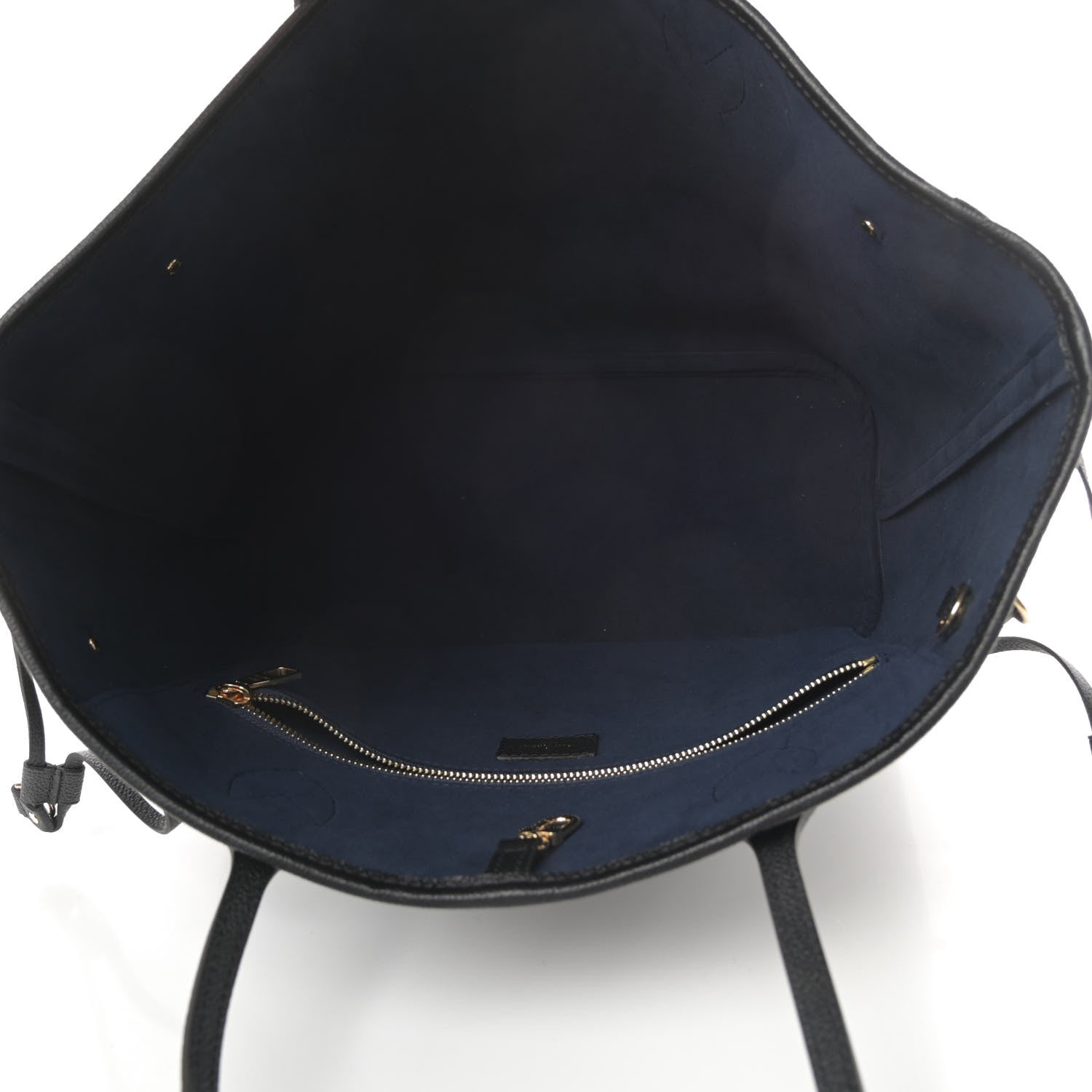 Louis Vuitton Empreinte Monogram Giant Neverfull MM Black 5 of 9