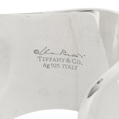 Tiffany Sterling Silver Elsa Peretti Small Left Wrist Bone Cuff Bracelet 4 of 4