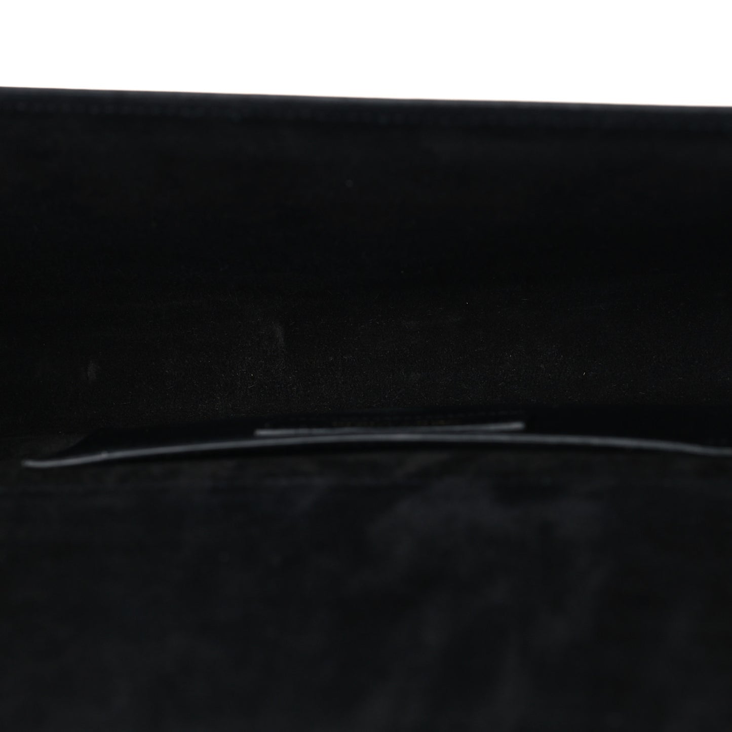 Grain De Poudre Monogram Cassandre Clutch Black Black