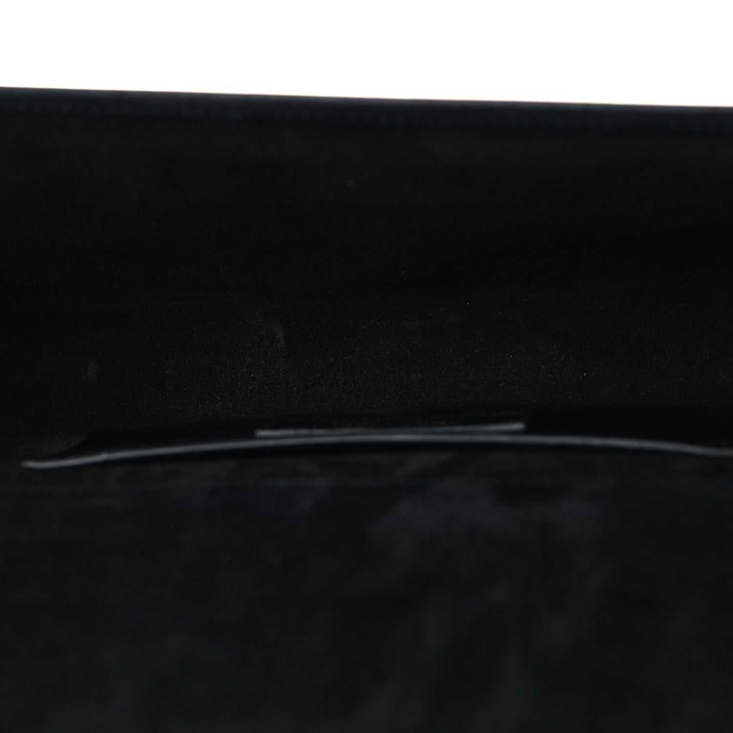 Saint Laurent Grain De Poudre Monogram Cassandre Clutch Black Black 5 of 6