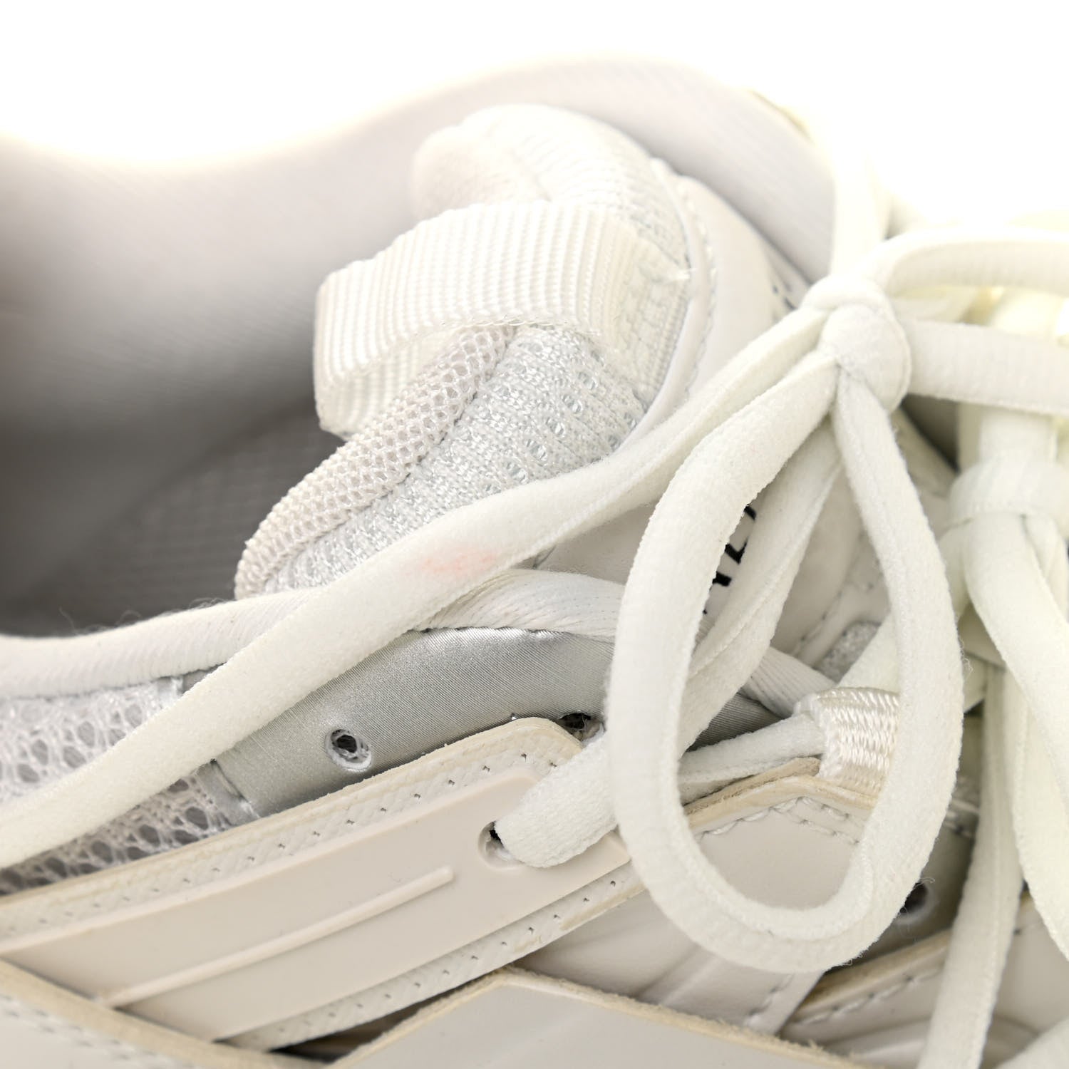 Balenciaga Rubber Mesh Fabric Monocolor Recycled Sole Womens Track Sneakers 39 White 9 of 9