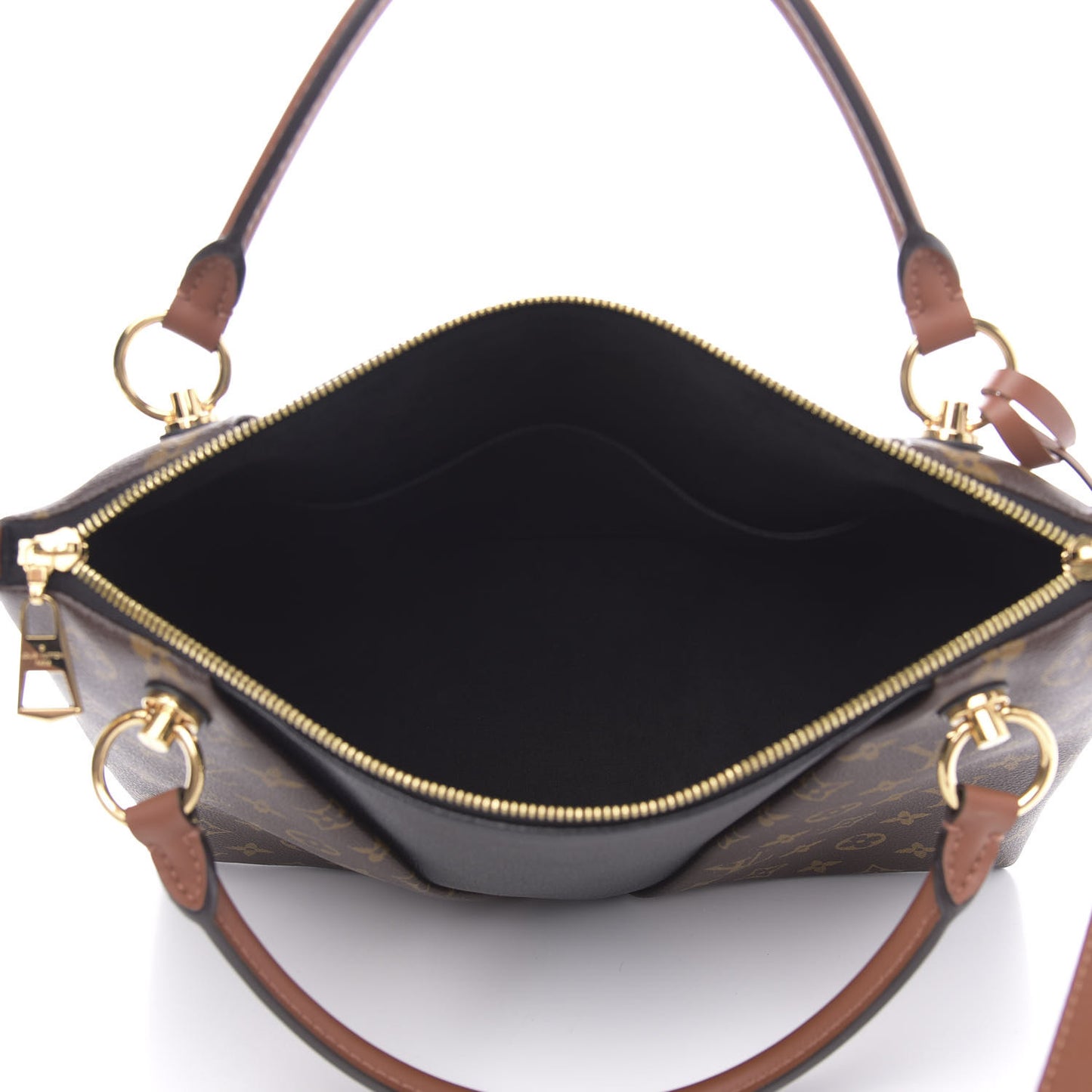 Monogram V Tote MM Black
