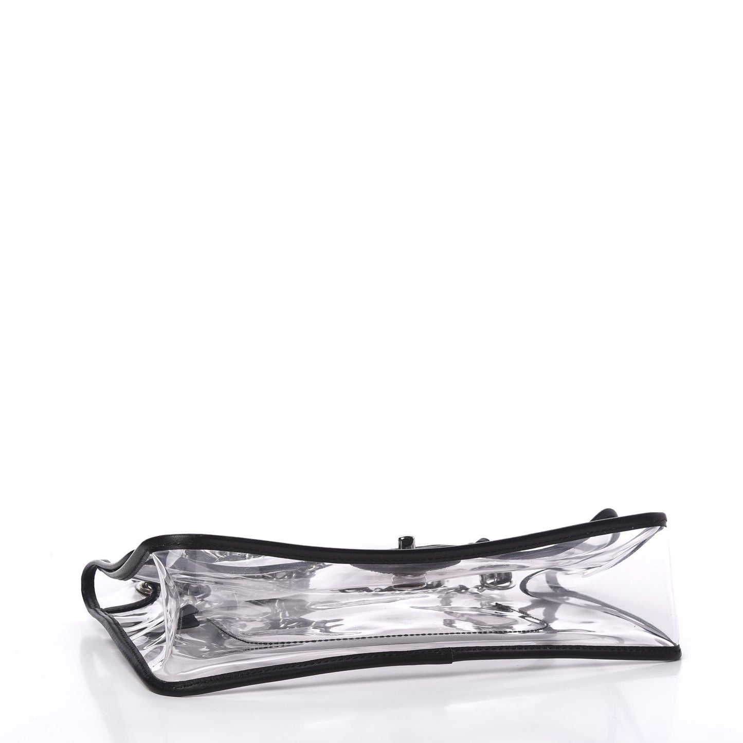 Lambskin Vinyl Large Naked Flap Black
