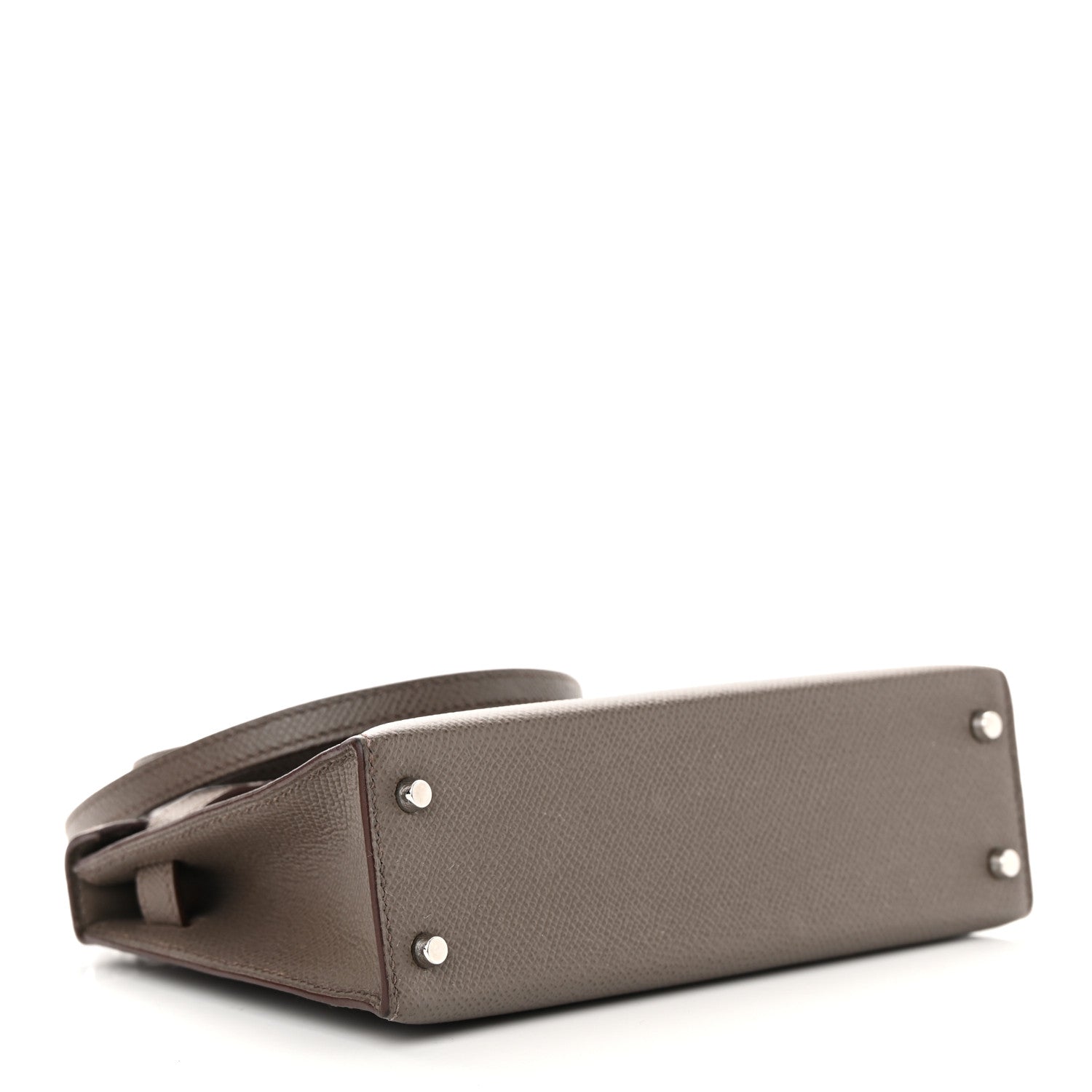 Hermes Epsom Mini Kelly Sellier 20 Etain 4 of 10
