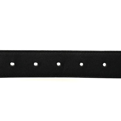 Gucci Calfskin Double G 30mm Belt 80 32 Black 3 of 8